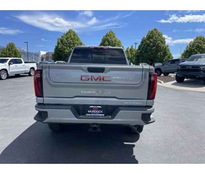 2024 GMC Sierra 3500HD 4WD Crew Cab Standard Bed Denali is a Silver 2024 GMC Sierra 3500 H/D Truck in Logan UT