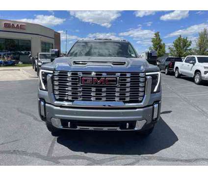 2024 GMC Sierra 3500HD 4WD Crew Cab Standard Bed Denali is a Silver 2024 GMC Sierra 3500 H/D Truck in Logan UT