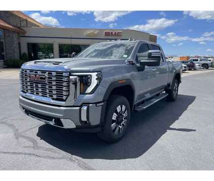 2024 GMC Sierra 3500HD 4WD Crew Cab Standard Bed Denali is a Silver 2024 GMC Sierra 3500 H/D Truck in Logan UT