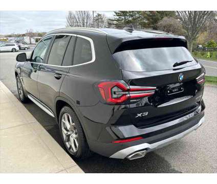 2024 BMW X3 xDrive30i is a Black 2024 BMW X3 xDrive30i SUV in Hyannis MA