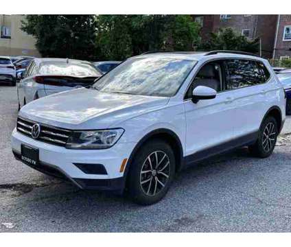 2021 Volkswagen Tiguan 2.0T SE is a White 2021 Volkswagen Tiguan 2.0T SUV in Bayside NY