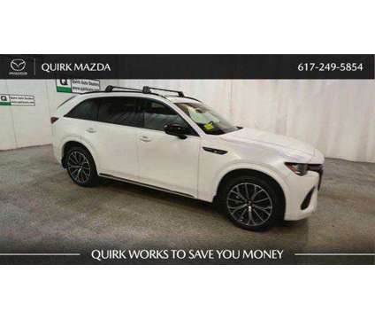 2025 Mazda CX-70 3.3 Turbo S Premium is a White 2025 Mazda CX-7 SUV in Quincy MA