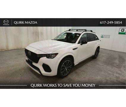 2025 Mazda CX-70 3.3 Turbo S Premium is a White 2025 Mazda CX-7 SUV in Quincy MA