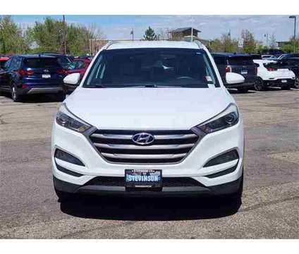 2016 Hyundai Tucson SE is a White 2016 Hyundai Tucson SE SUV in Longmont CO