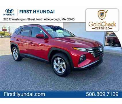 2022 Hyundai Tucson SEL is a Red 2022 Hyundai Tucson SUV in North Attleboro MA