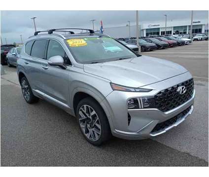 2021 Hyundai Santa Fe Calligraphy is a Silver 2021 Hyundai Santa Fe Truck in Evansville IN