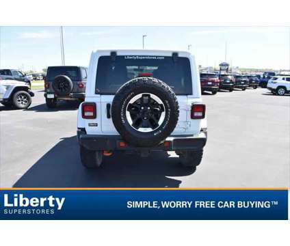 2021 Jeep Wrangler Unlimited Rubicon 4X4 is a White 2021 Jeep Wrangler Unlimited Rubicon SUV in Rapid City SD