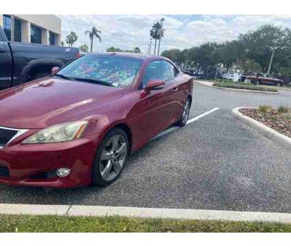 2010 Lexus Is 350 C is a Red 2010 Lexus IS Car for Sale in Orlando FL