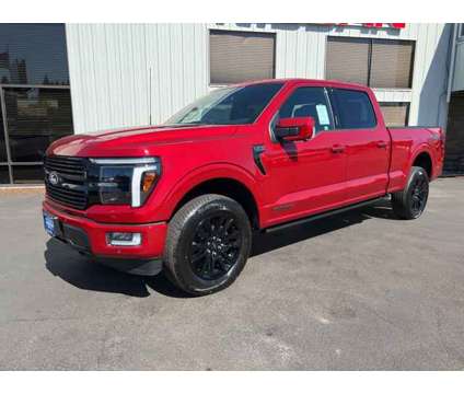 2024 Ford F-150 Platinum is a Red 2024 Ford F-150 Platinum Car for Sale in Mcminnville OR