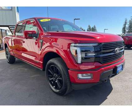 2024 Ford F-150 Platinum is a Red 2024 Ford F-150 Platinum Car for Sale in Mcminnville OR