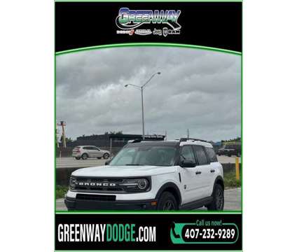 2021 Ford Bronco Sport Big Bend is a White 2021 Ford Bronco Car for Sale in Orlando FL