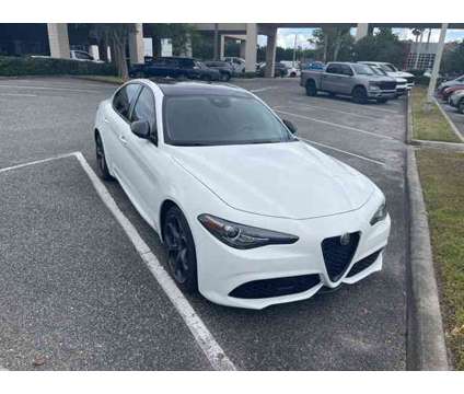 2018 Alfa Romeo Giulia Ti Sport is a White 2018 Alfa Romeo Giulia Ti Car for Sale in Orlando FL