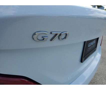 2021 Genesis G70 2.0T is a White 2021 Sedan in Homestead FL