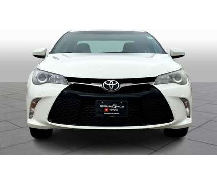 2016UsedToyotaUsedCamryUsed4dr Sdn I4 Auto is a White 2016 Toyota Camry Car for Sale in Houston TX