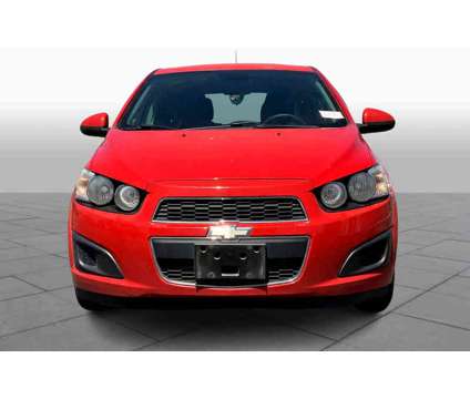 2013UsedChevroletUsedSonicUsed5dr HB is a Red 2013 Chevrolet Sonic Car for Sale