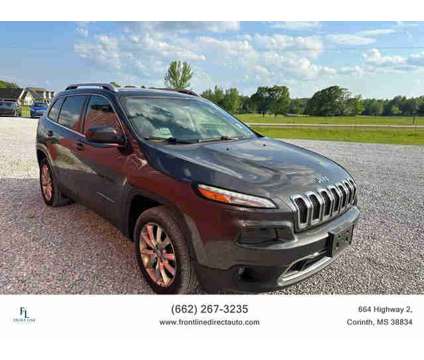 2016 Jeep Cherokee for sale is a Grey 2016 Jeep Cherokee Car for Sale in Corinth MS