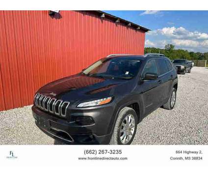 2016 Jeep Cherokee for sale is a Grey 2016 Jeep Cherokee Car for Sale in Corinth MS