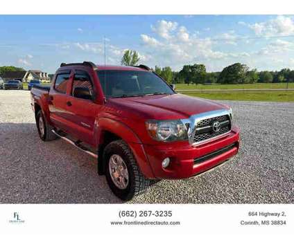 2011 Toyota Tacoma Double Cab for sale is a Red 2011 Toyota Tacoma Double Cab Car for Sale in Corinth MS