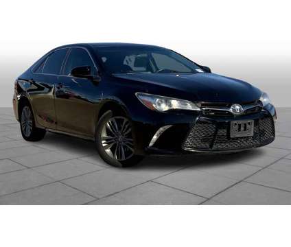 2016UsedToyotaUsedCamryUsed4dr Sdn I4 Auto is a Black 2016 Toyota Camry Car for Sale in Lubbock TX