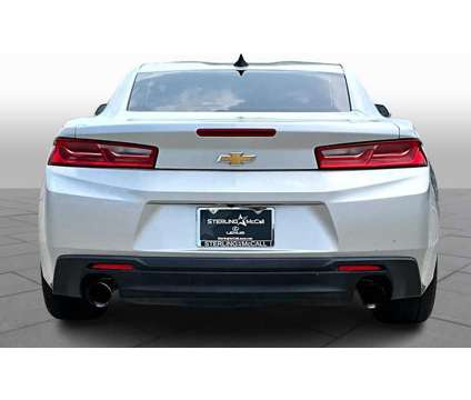 2018UsedChevroletUsedCamaroUsed2dr Cpe is a Silver 2018 Chevrolet Camaro Car for Sale in Houston TX