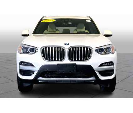 2021UsedBMWUsedX3UsedSports Activity Vehicle is a White 2021 BMW X3 Car for Sale in Westwood MA