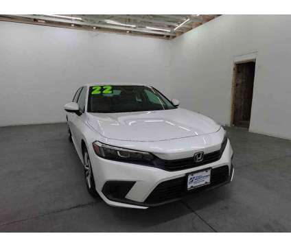 2022UsedHondaUsedCivicUsedCVT is a Silver, White 2022 Honda Civic Car for Sale in Hackettstown NJ