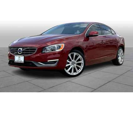 2016UsedVolvoUsedS60 InscriptionUsed4dr Sdn FWD is a Red 2016 Volvo S60 Inscription Car for Sale in Sugar Land TX