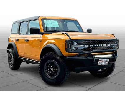 2021UsedFordUsedBroncoUsed4 Door Advanced 4x4 is a Orange 2021 Ford Bronco Car for Sale