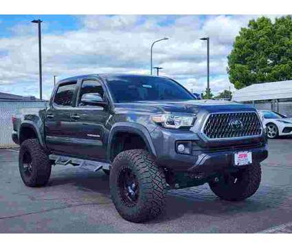2019UsedToyotaUsedTacomaUsedDouble Cab 5 Bed V6 AT (Natl) is a Grey 2019 Toyota Tacoma Car for Sale in Medford OR