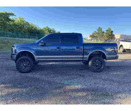 2019UsedFordUsedF-150Used4WD SuperCrew 5.5 Box is a Blue, Grey 2019 Ford F-150 Car for Sale in Guthrie OK