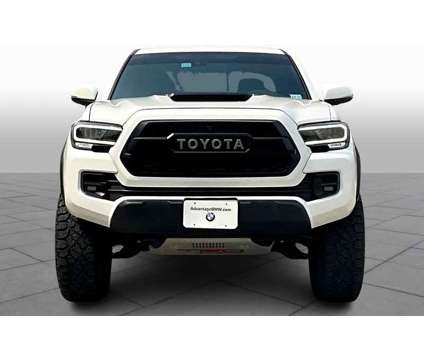 2022UsedToyotaUsedTacomaUsedDouble Cab 5 Bed V6 MT (GS) is a White 2022 Toyota Tacoma Car for Sale in Houston TX