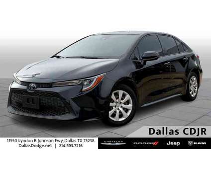 2021UsedToyotaUsedCorollaUsedCVT (GS) is a Black 2021 Toyota Corolla Car for Sale in Dallas TX