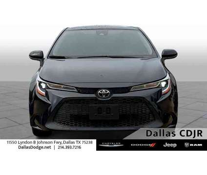 2021UsedToyotaUsedCorollaUsedCVT (GS) is a Black 2021 Toyota Corolla Car for Sale in Dallas TX