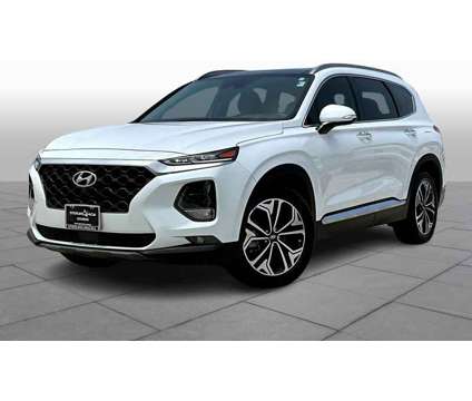 2019UsedHyundaiUsedSanta FeUsed2.0T Auto FWD is a White 2019 Hyundai Santa Fe Car for Sale in Houston TX