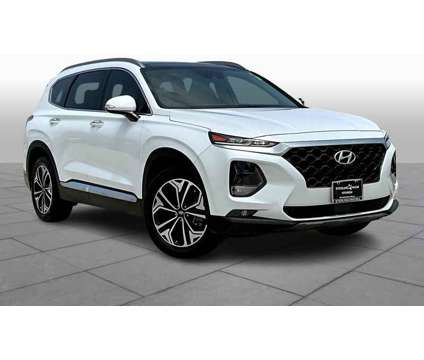 2019UsedHyundaiUsedSanta Fe is a White 2019 Hyundai Santa Fe Car for Sale in Houston TX