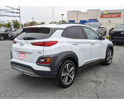 2021 Hyundai Kona Limited is a White 2021 Hyundai Kona Limited Car for Sale in Clarksville MD