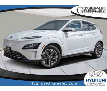 2023 Hyundai Kona Electric SE is a White 2023 Hyundai Kona Car for Sale in Greeley CO