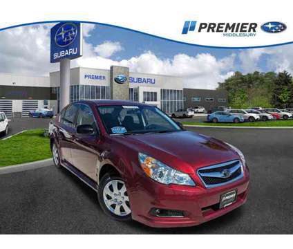 2010 Subaru Legacy 2.5i is a Red 2010 Subaru Legacy 2.5i Car for Sale in Middlebury CT