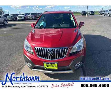 2015 Buick Encore Convenience is a Red 2015 Buick Encore Convenience Car for Sale in Yankton SD