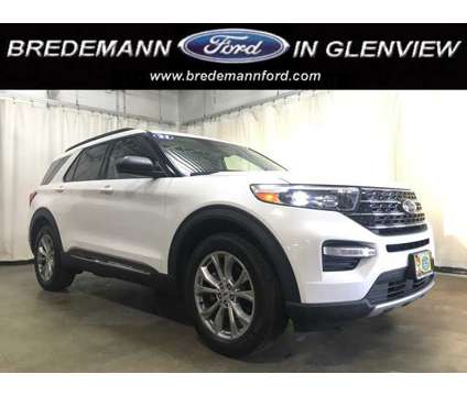 2020 Ford Explorer XLT is a White 2020 Ford Explorer XLT Car for Sale in Glenview IL