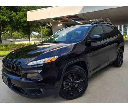 2018 Jeep Cherokee for sale is a Black 2018 Jeep Cherokee Car for Sale in Houston TX