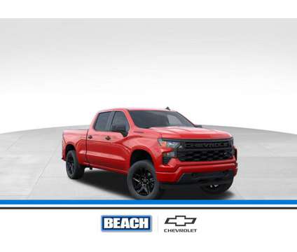 2024 Chevrolet Silverado 1500 Custom is a Red 2024 Chevrolet Silverado 1500 Custom Truck in Little River SC