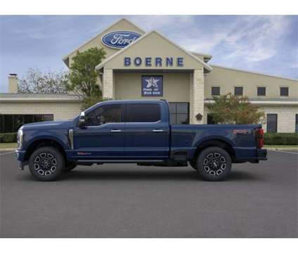 2024 Ford F-250SD Platinum is a Blue 2024 Ford F-250 Platinum Truck in Boerne TX