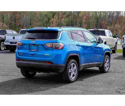 2024 Jeep Compass Latitude is a Blue 2024 Jeep Compass Latitude SUV in Granville NY