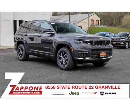 2024 Jeep Grand Cherokee L Limited is a Grey 2024 Jeep grand cherokee Limited SUV in Granville NY