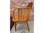 Antique Bentwood Dining Chair Firehouse Walnut #2 BOLING CHAIR COMPANY
