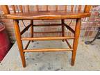 Antique Bentwood Dining Chair Firehouse Walnut #3 BOLING CHAIR COMPANY