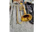 King Cleveland 605 With F Attachment Trombone