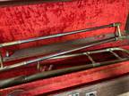 Vintage Olds Standard Los Angeles USA Trombone with Case