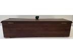 Antique 1800's H.R. Taylor Wooden Folding Slanted Travel Lap Desk Great Patina